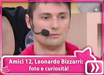 Leonardo Bizzarri, ballerino di Amici 12 che ha partecipato al Festival di Sanremo 2012, è stato mandato in sfida da Garrison! - banner-leonardo-bizzarri