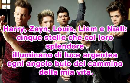 One Direction: le vostre frasi per il contest Reaching for the stars