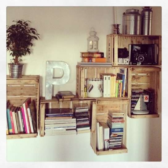 Cassette In Legno Colorate Fai Da Te