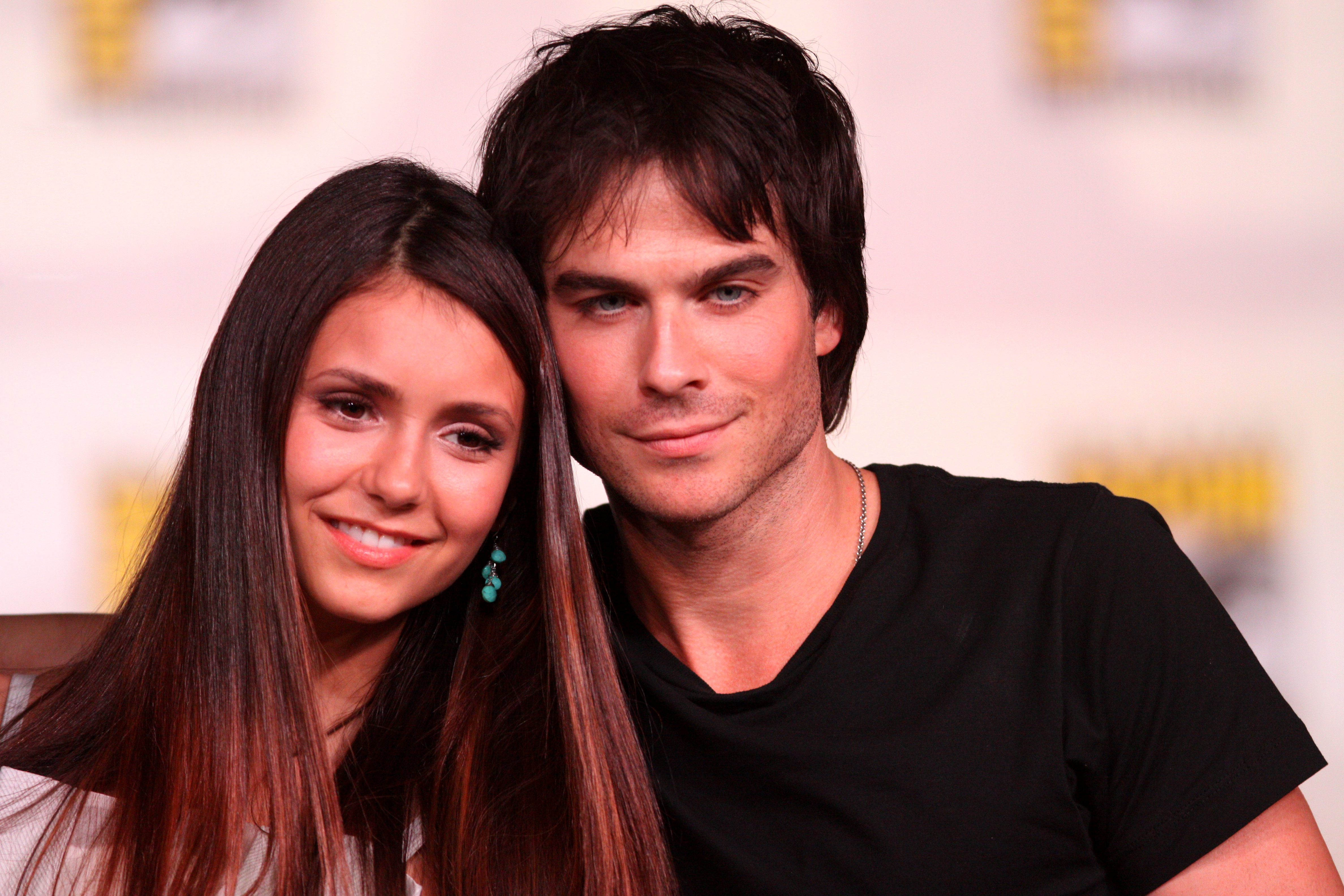 2_Nina Dobrev and Ian Somerhalder