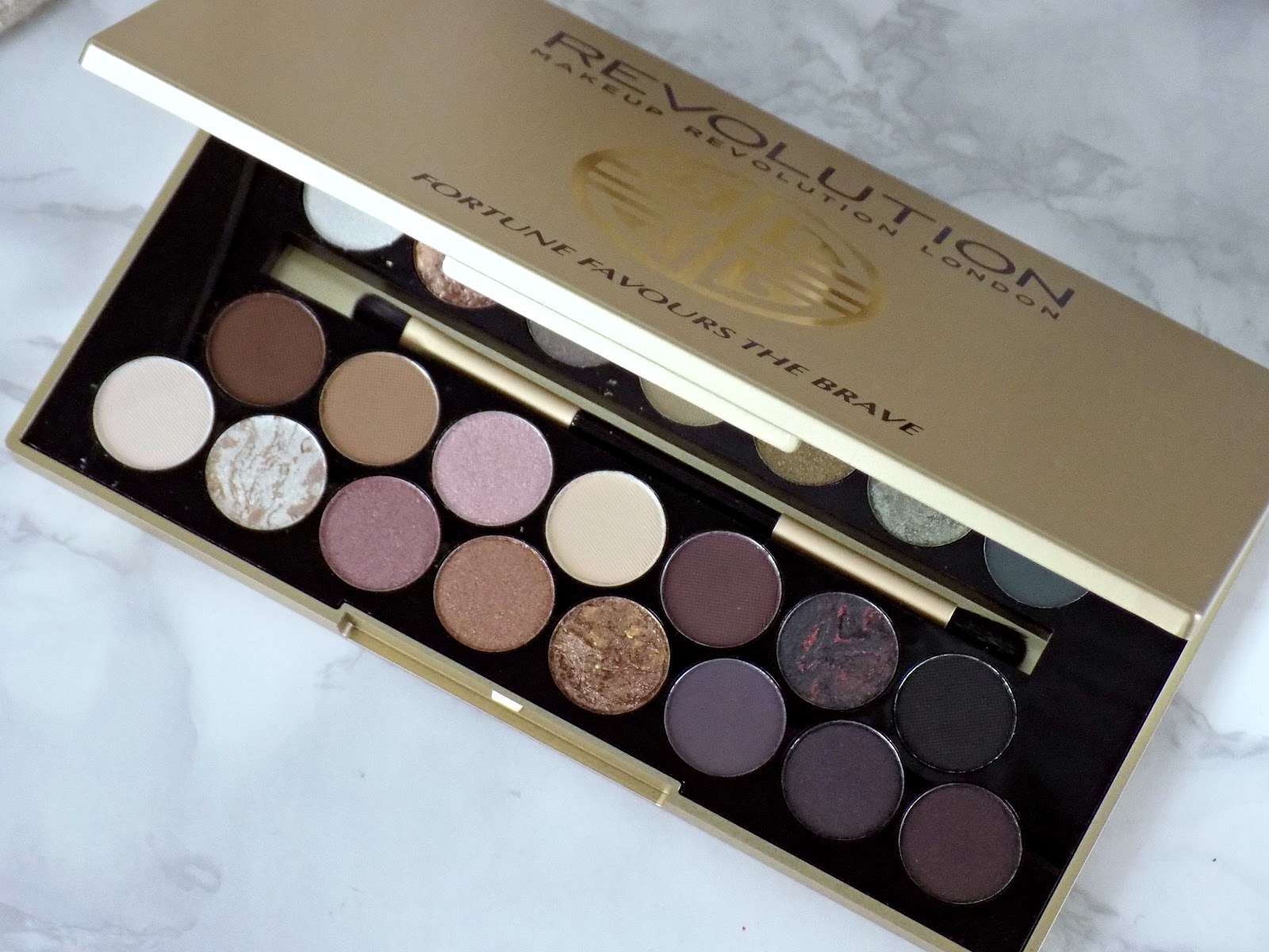 4_Palette MakeupRevolution – Fortune favours the brave