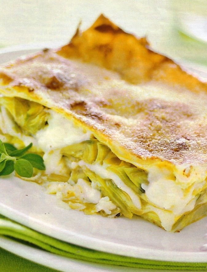 Lasagne ai Carciofi