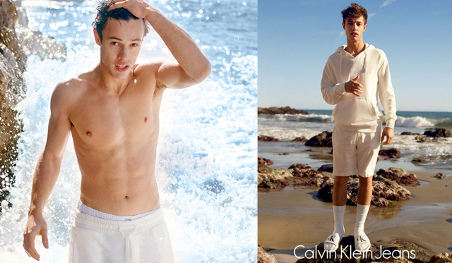 cameron dallas pubblicità calvin klein