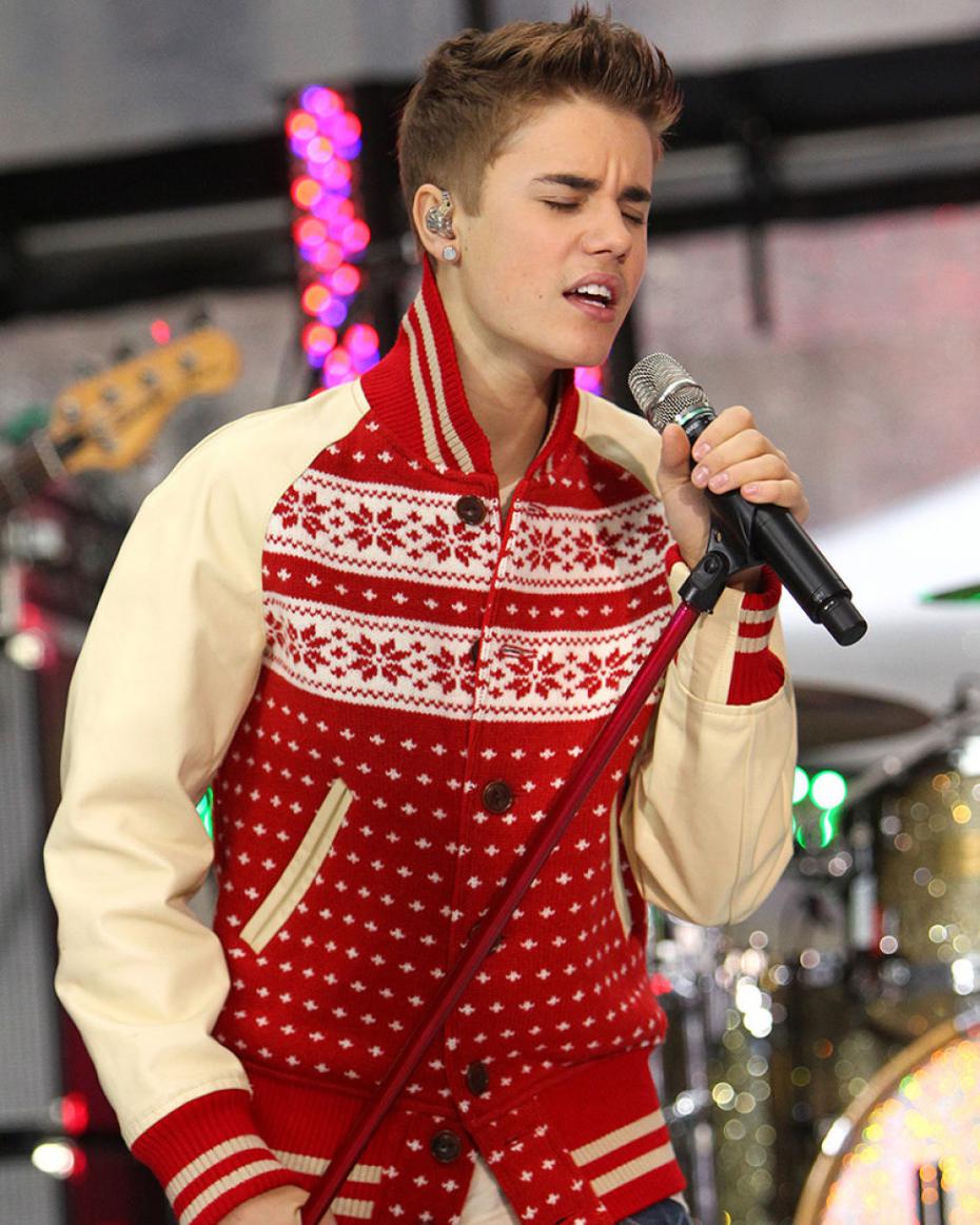 il maglione oldies di justin bieber