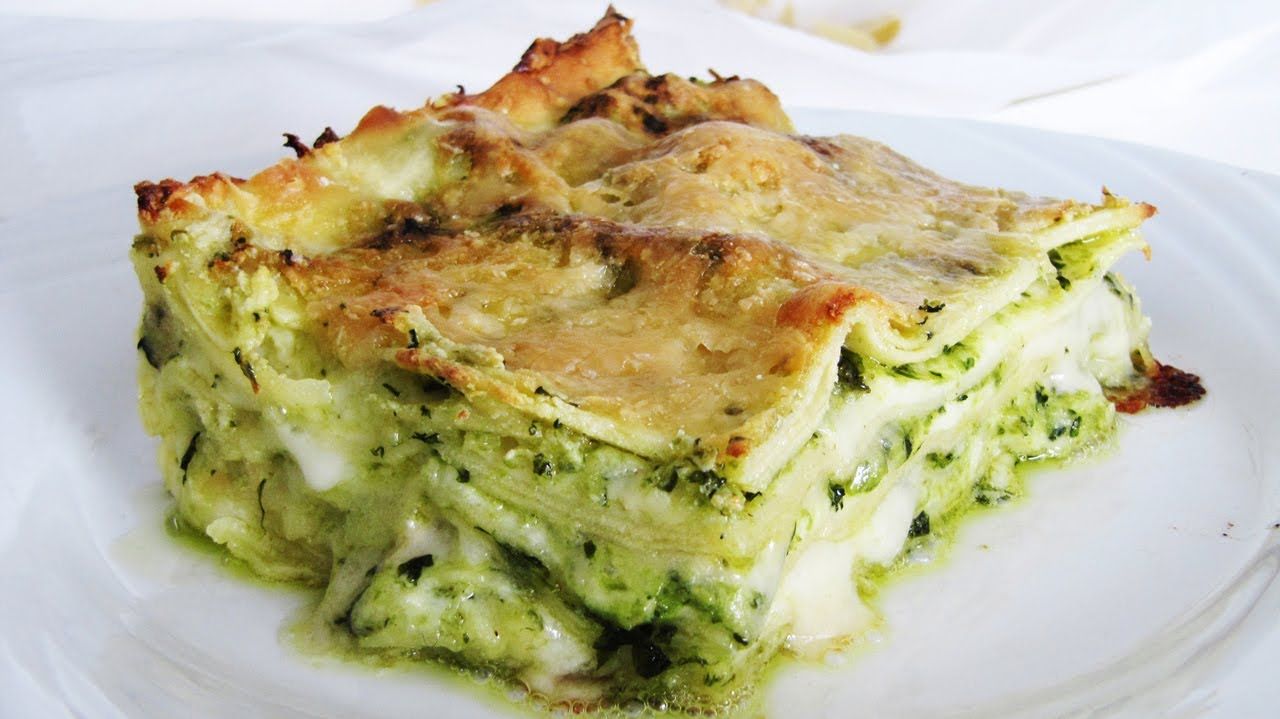 lasagne al pesto