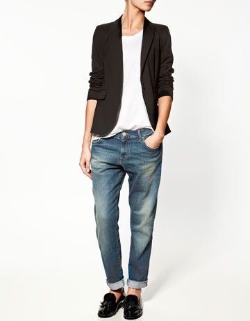 mocassini e jeans